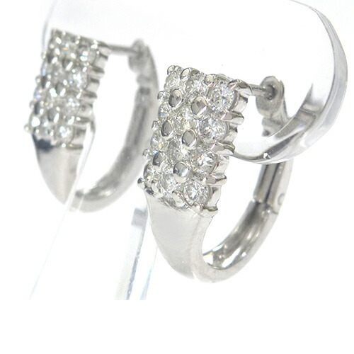 楽天市場】ヴァンドーム青山 ダイヤモンド クロス ピアス プラチナ