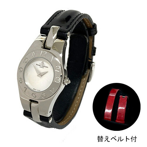 楽天市場】ボーム＆メルシエ リネア 12Pダイヤ シェル文字盤 SS