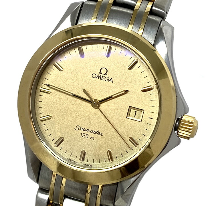 ◆オメガ◆シーマスター◆120◆コマ◆13mm幅◆コンビ◆レディース◆F-S 楽天市場】オメガ OMEGA シーマスター 120m コンビ レディース