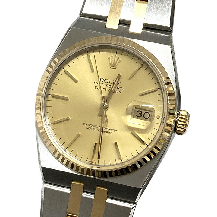 楽天市場】ロレックス ROLEX デイトジャスト 16013 コンビ SS/YG