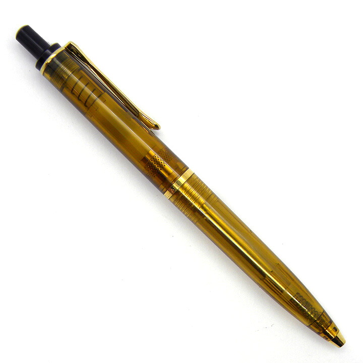 ペリカン Pelikan ボールペン K200 スケルトン ブラウン系 筆記用具 筆記具 文房具 ブランド【中古】【ネコポス配送】