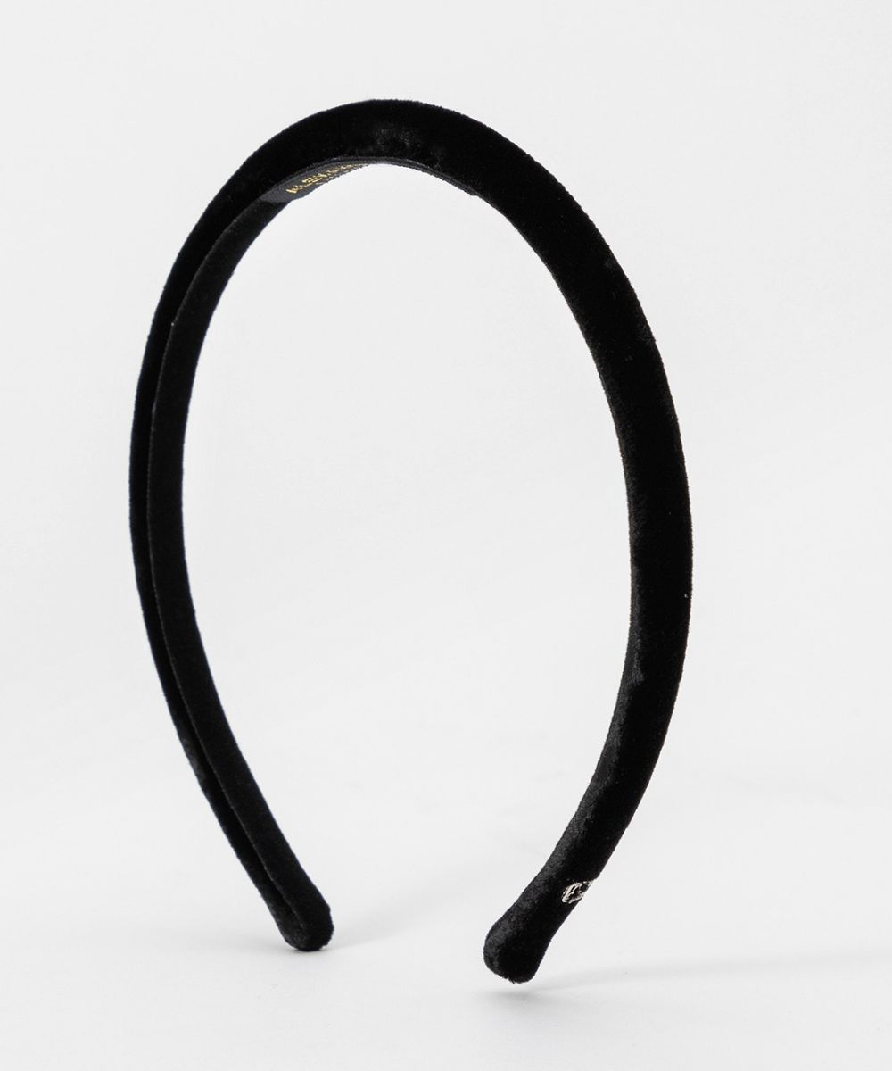 アレクサンドルドゥパリ ALEXANDRE DE PARIS THB-17494-06 ヘアーアクセサリー レディース アクセサリー カチューシャ ベロア素材 髪留め ヘアバンド 髪飾り ROSALIE HEADBAND VELOURS ギフト プレゼント お祝い 記念 女性 ブラック