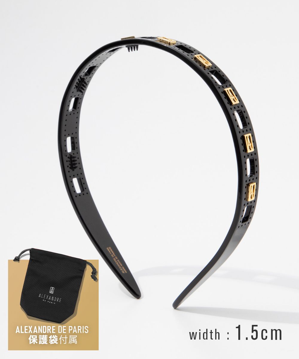 アレクサンドルドゥパリ ALEXANDRE DE PARIS SECESSION VIENNOISE セセッション ヴィエノワーズ HEADBAND カチューシャ AHB-18524-02 レディース ヘアアクセサリー|UBLANC