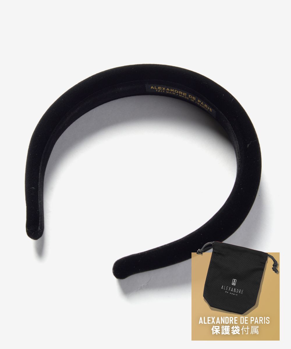 アレクサンドルドゥパリ ALEXANDRE DE PARIS TIMELESS タイムレス LE VELOURS PRUNILLE HEADBAND ル ヴルール プリュニーユ THB25-1T-A20 カチューシャ レディース ヘアアクセサリー｜UBLANC