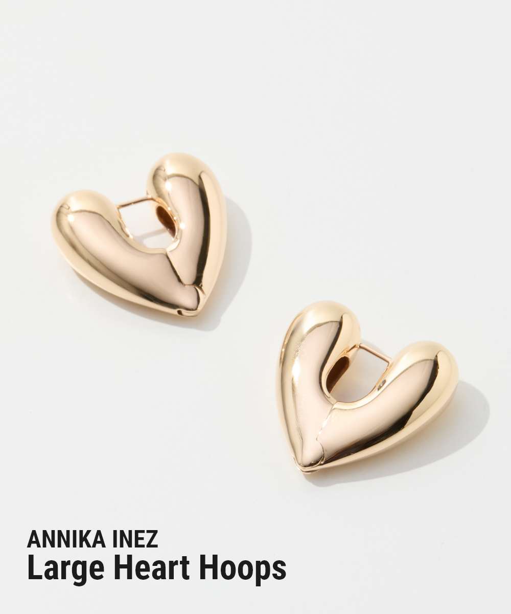 k♡♡　　♡ハート　ピアス♡アリシアスタン 楽天市場】ANNIKA INEZ アニカイネズ ピアス Heart Drop