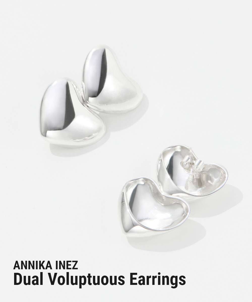 楽天市場】ANNIKA INEZ アニカイネズ ピアス Dual Voluptuous