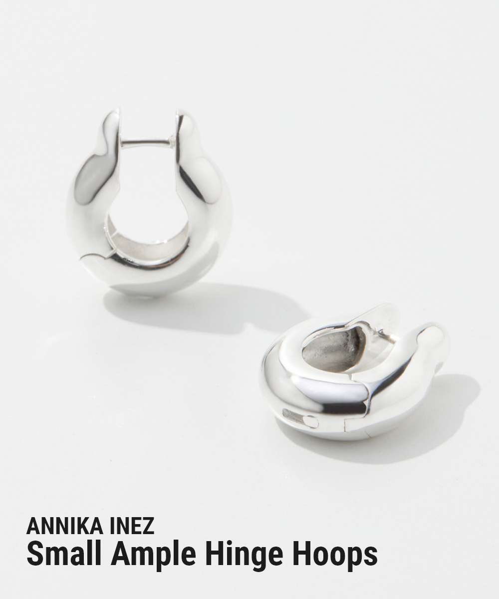 楽天市場】ANNIKA INEZ アニカイネズ フープピアス Linked Hoops