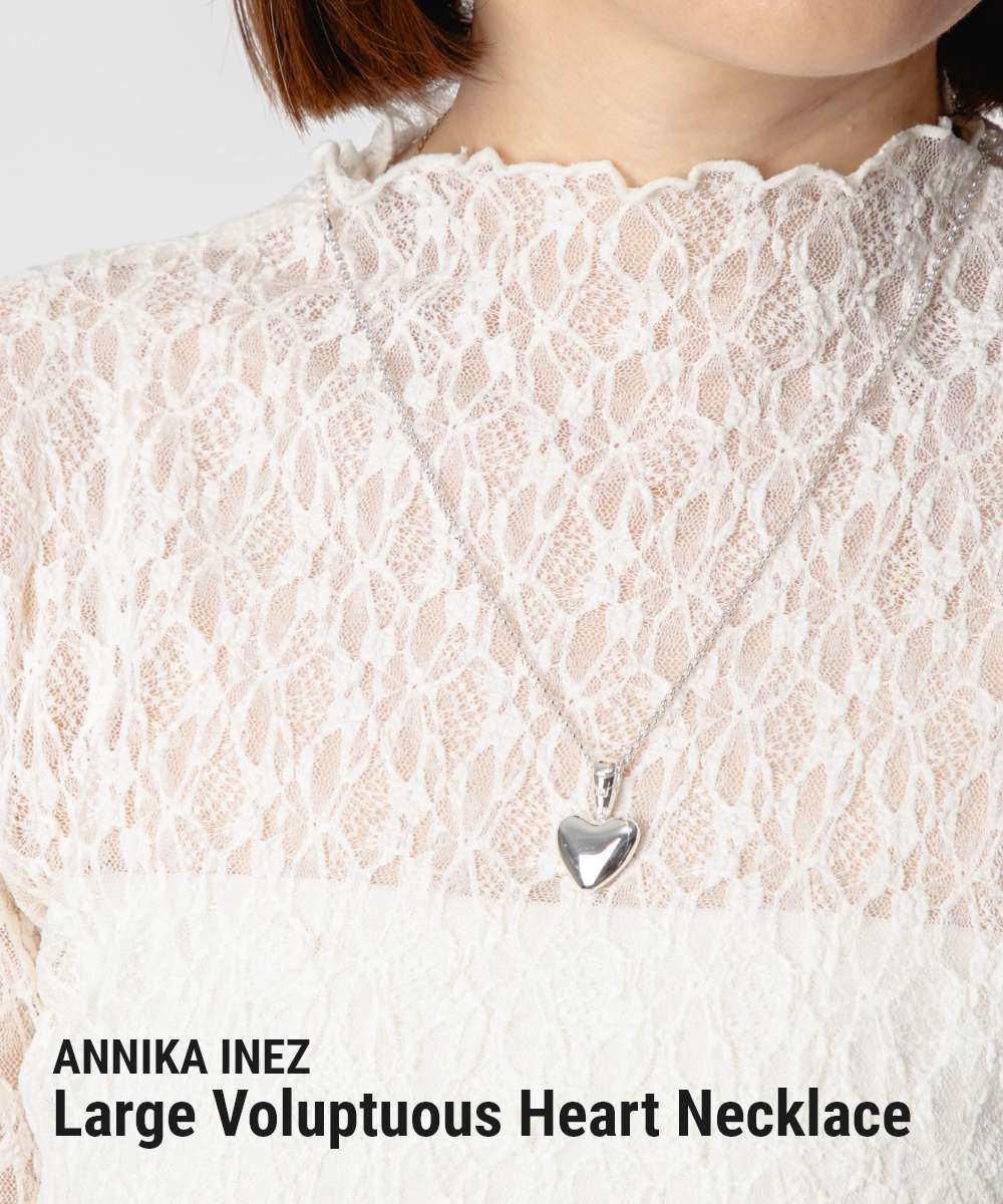 ANNIKA INEZ Large Voluptuous Heart 591 LRG ネックレス ANNIKA INEZ アニカイネズ Large Voluptuous Heart Necklace