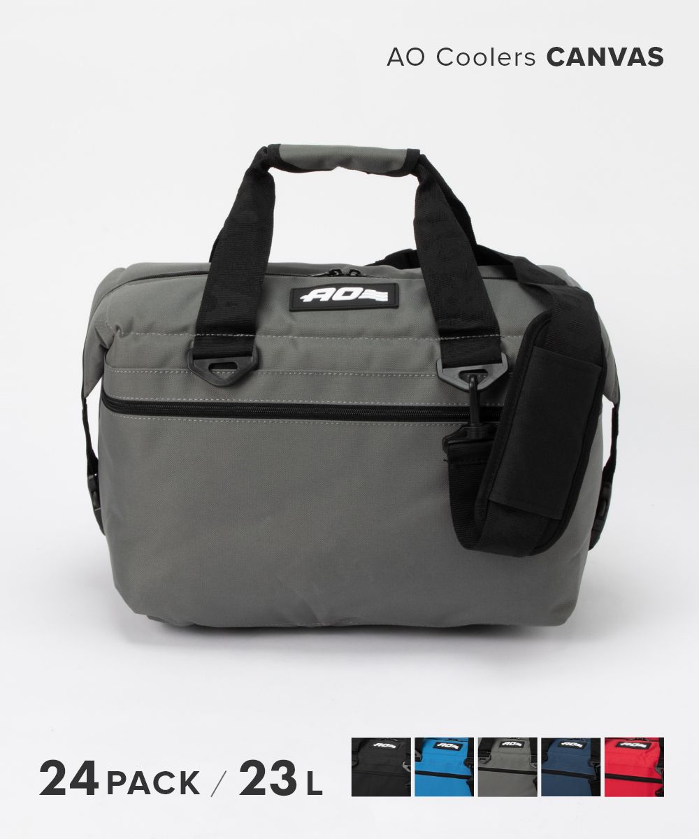 エーオークーラーズ AO Coolers 24パック キャンバス ソフトクーラー 23L クーラーバッグ キャンプ アウトドア Amazon | [ エーオー クーラーズ ] AO Coolers クーラーバッグ