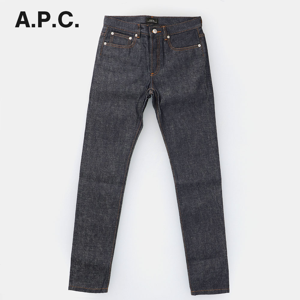 【楽天市場】APC アーペーセー A.P.C ジーンズ メンズ ボトムス ストレートデニム プチスタンダード PETIT STANDARD デニム  長ズボン インディゴ CODBS-M09002 29インチ 30インチ 31インチ 36インチ ギフト プレゼント 新生活 : UBLANC