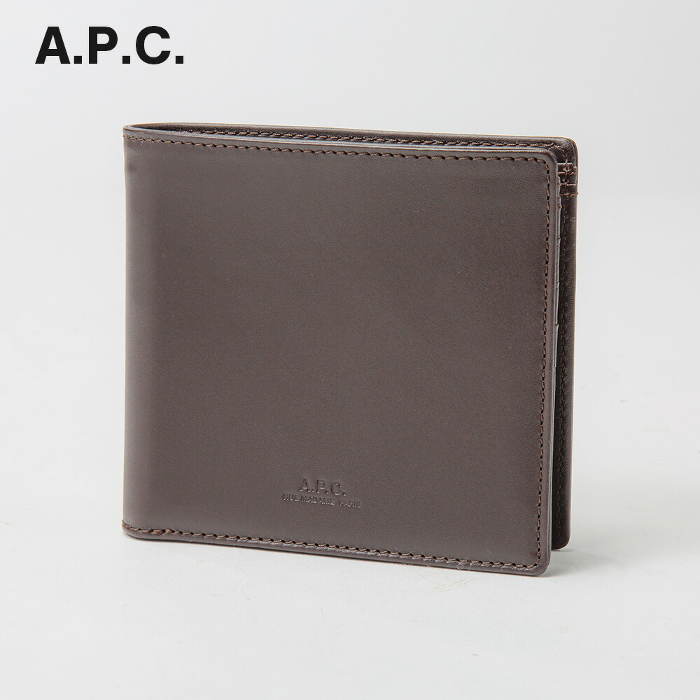 【楽天市場】APC アーペーセー A.P.C 二つ折り財布 メンズ 財布