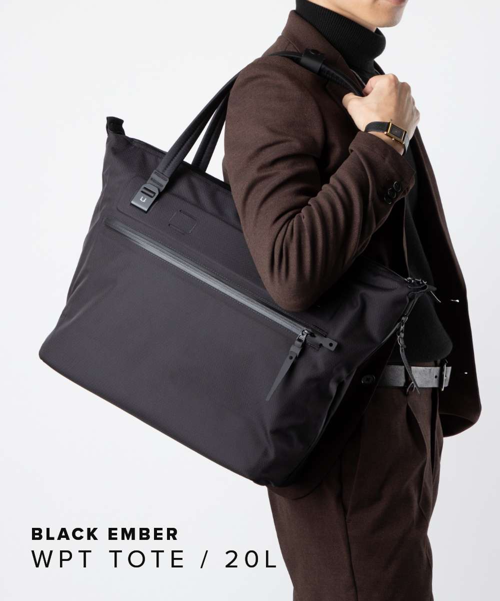 ブラックエンバー BLACK EMBER WPT TOTE トートバッグ メンズ バッグ ビジネス 通勤 旅行 シンプル ナイロン スマート シティ トート プレゼント ギフト 鞄 贈り物 ブラック 110008