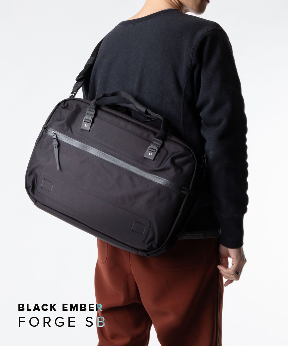 ブラックエンバー BLACK EMBER 130000 ビジネスバッグ FORGE SB メンズ バッグ フォージ ブリーフケース ショルダーバッグ 通勤 出張 かばん 鞄 お出かけ カジュアル ギフト プレゼント ブラック