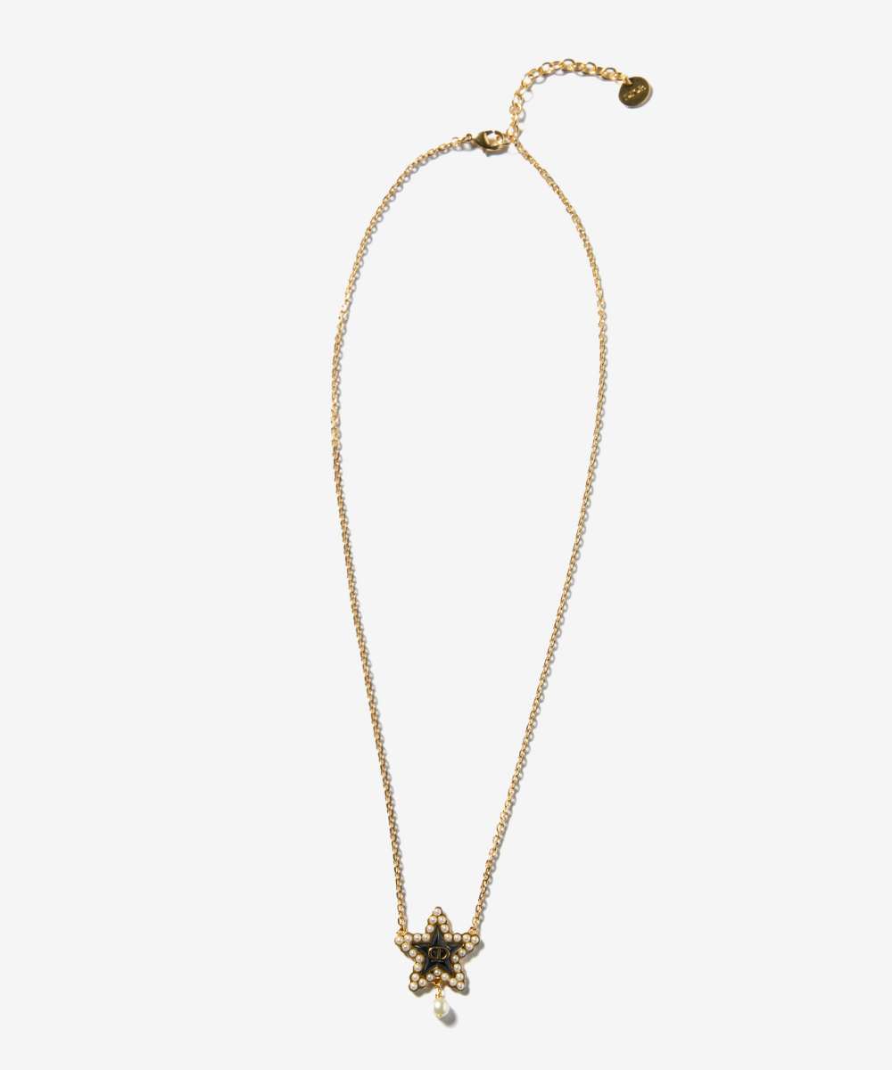 星とパールの煌めき☆【Dior】Lucky Dior ネックレス 星とパールの煌めき☆【Dior】Lucky Dior ネックレス (Dior