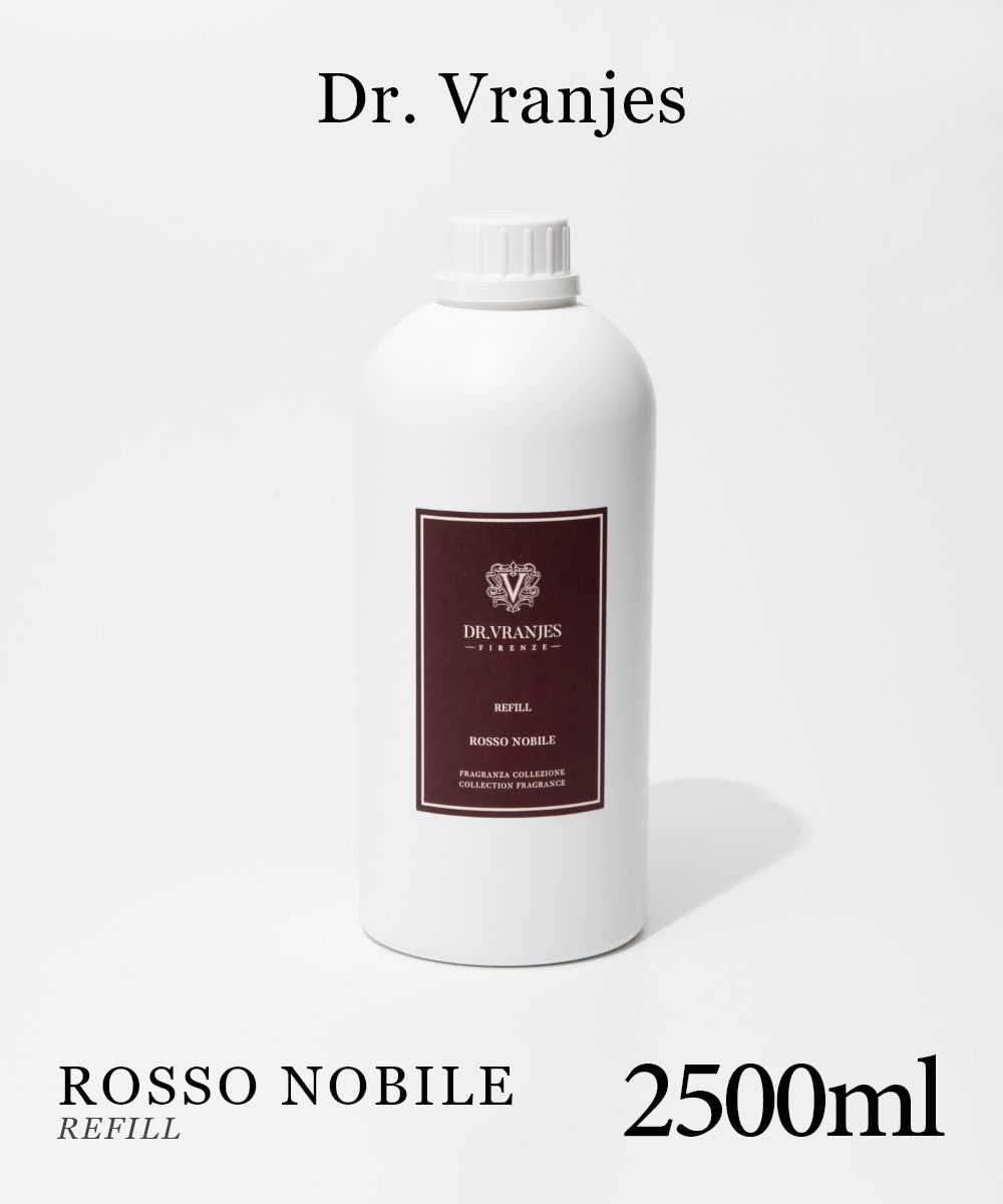 ドットール・ヴラニエス Dr. Vranjes ロッソ 否ビレ ROSSO NOBILE ディフューザー リフィル 2500mL【 ドットールヴラニエス ルームフレグランス 芳ばしさ 赤ワイン 馨香 薔薇 差し上げ物 差し上げ物 】