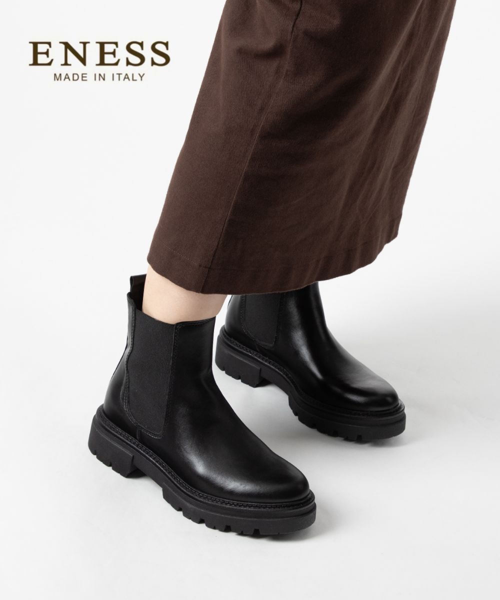エネス ENESS チェルシーブーツ ST-7967 サイドゴア ブーツ レディース シューズ
