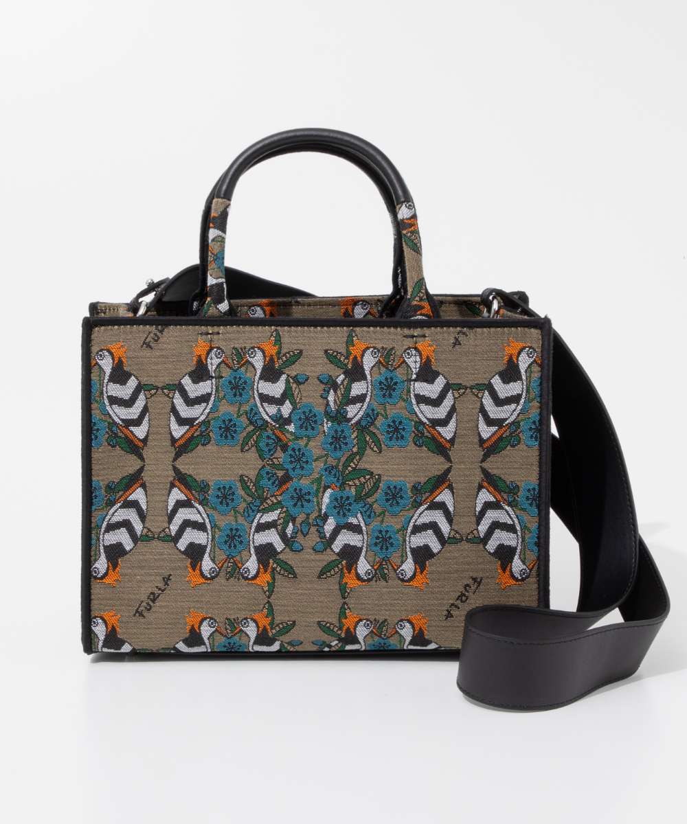 フルラ トートバッグ OPPORTUNITY ミニ レオパード FURLA 楽天市場】フルラ トートバッグ（ショルダー付き） フルラ