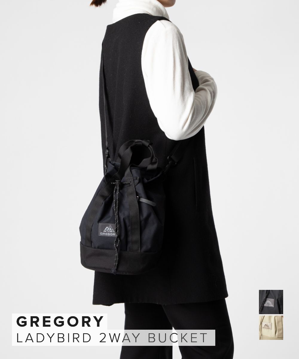 グレゴリー GREGORY LADYBIRD 小母さん小鳥 2WAY BUCKET 2通い路井戸釣瓶 131369  ショルダーバッグ ハンドバック ユニ一発やる 御徒面子