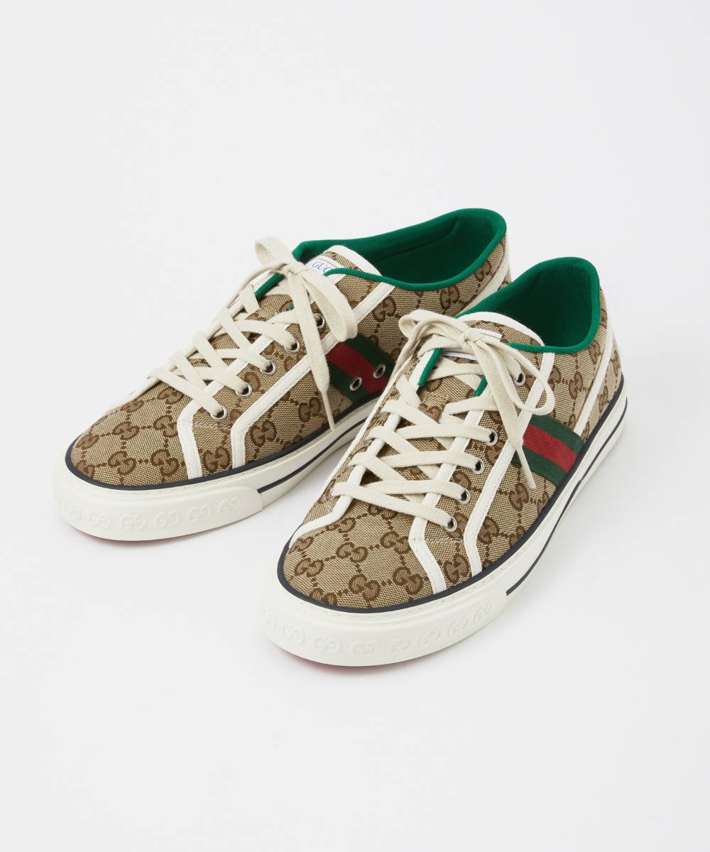 楽天市場】グッチ GUCCI メンズ グッチ テニス 1977 ハイトップ