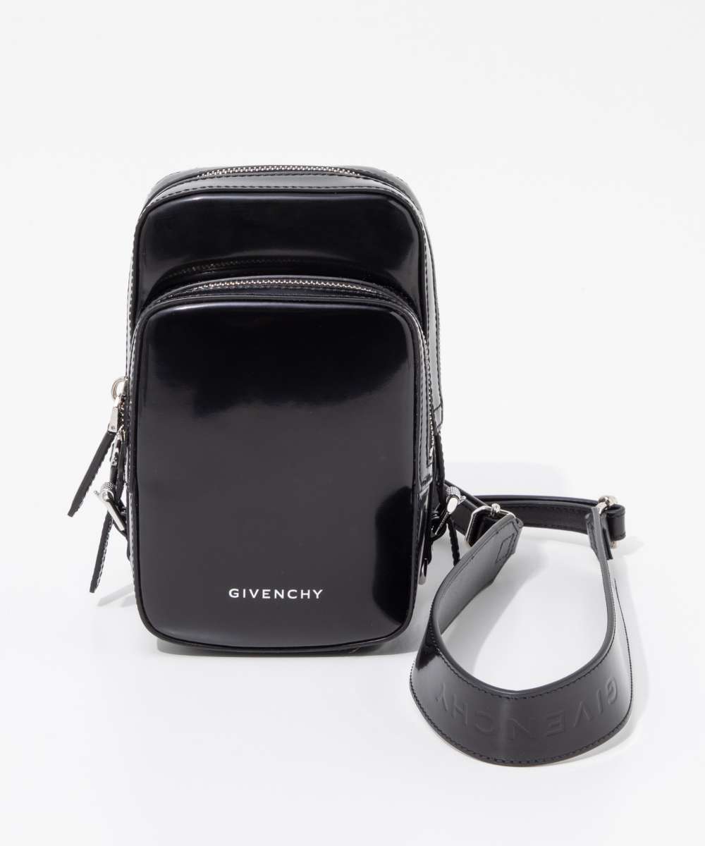 p98【極美品】ジバンシー　レザー　パンドラ　ネイビー　ショルダーバッグ p98【極美品】ジバンシー GIVENCHY レザー パンドラ ネイビー 紺