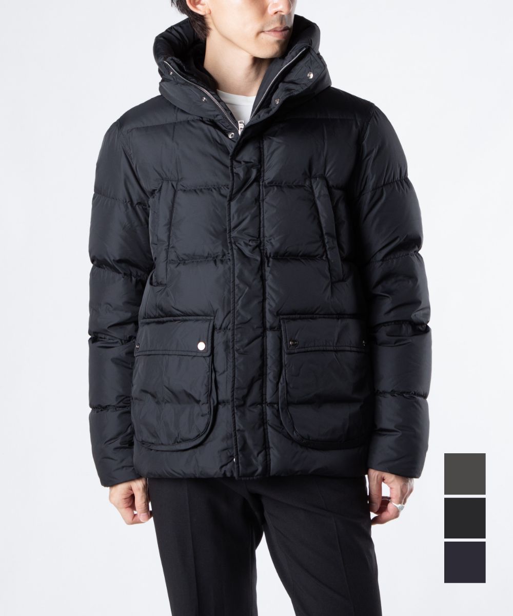 【HERNO】ロゴプレート ナイロンダウンジャケット【送料関税込】 楽天市場】ヘルノ HERNO メンズ アウター ダウンジャケット 2色