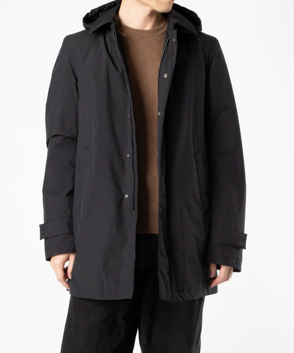 ヘルノ HERNO LONG PARKA IN 2-LAYER WINDSTOPPER 2レイヤーウィンドストッパーロングパーカー PI001242U 12840 ダウンジャケット メンズ アウター