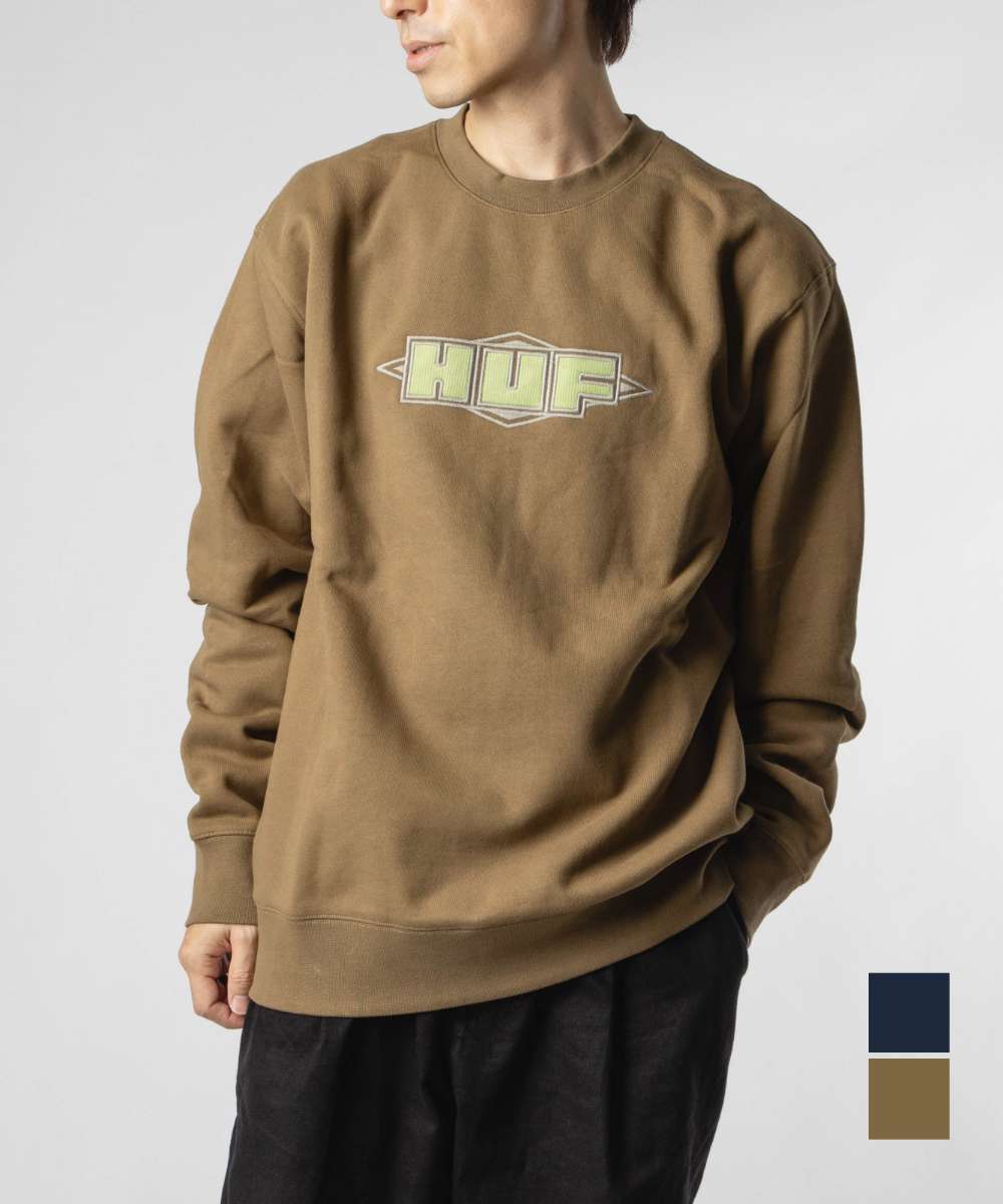 関税込み【HUF】× Bronze56K Hufware クルーネック トレーナー 楽天市場】ハフ トレーナー HUF BRONZE 56K CREW NECK
