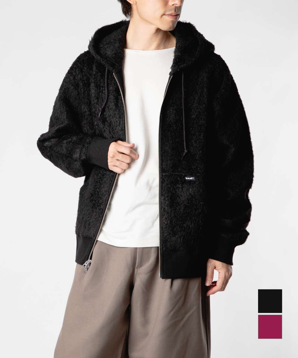 ハフ HUF CORSO HEAVYWEIGHT F/Z HOODIE コルソ ヘビーウェイト フルジップ フーディー FL00243 パーカー ジップアップ ロゴ メンズ レディース トップス｜UBLANC