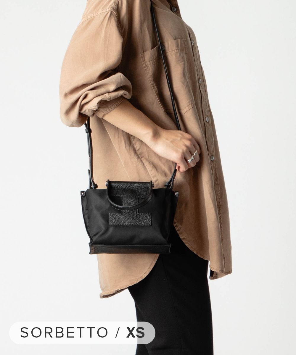 イアクッチ IACUCCI SORBETTO XS ソルベット 4892 NYLON/CERVO ショルダーバッグ ハンドバック レディース 御徒面子