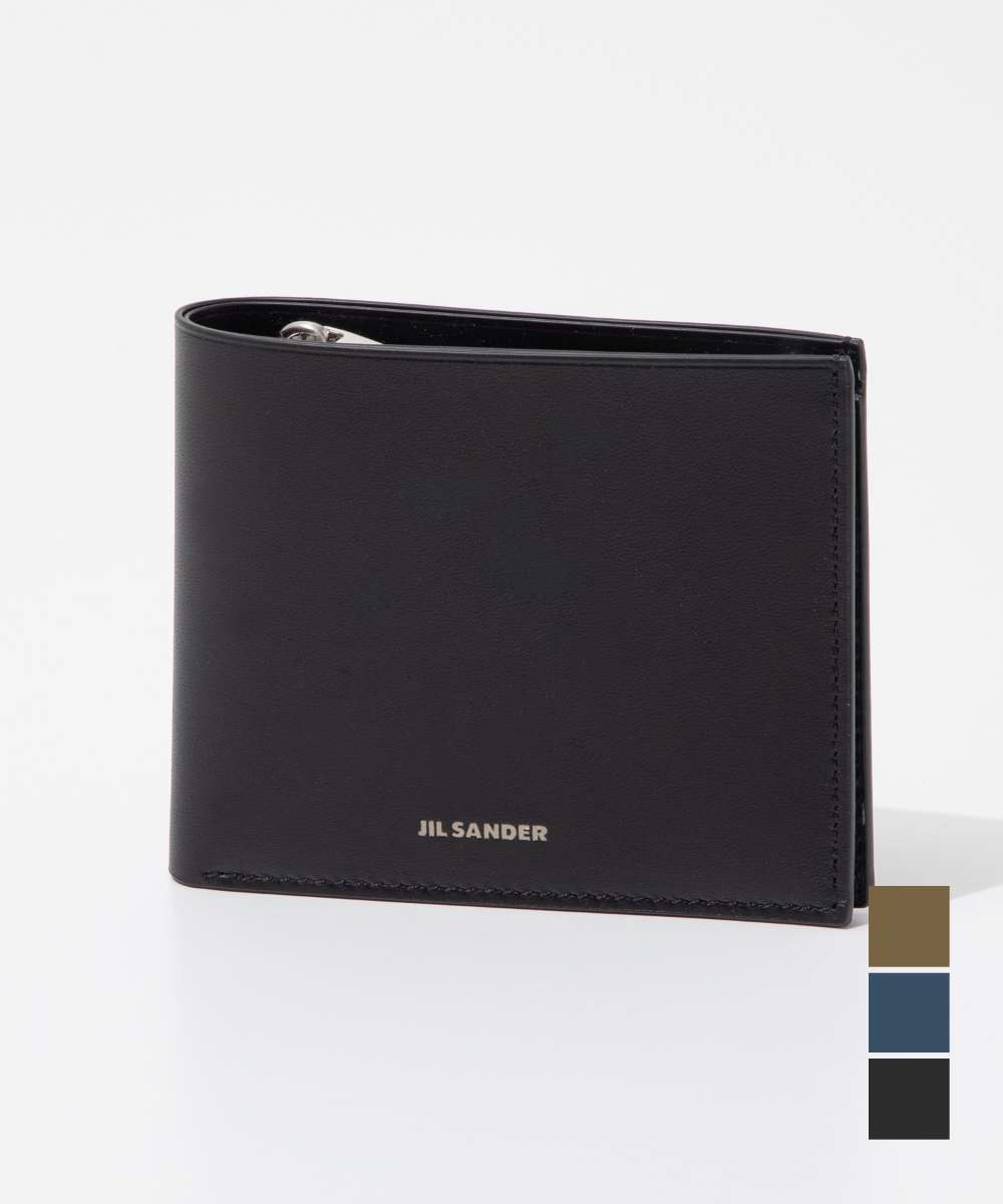 楽天市場】JIL SANDER ジルサンダー 二つ折り財布 ZIP POCKET WALLET