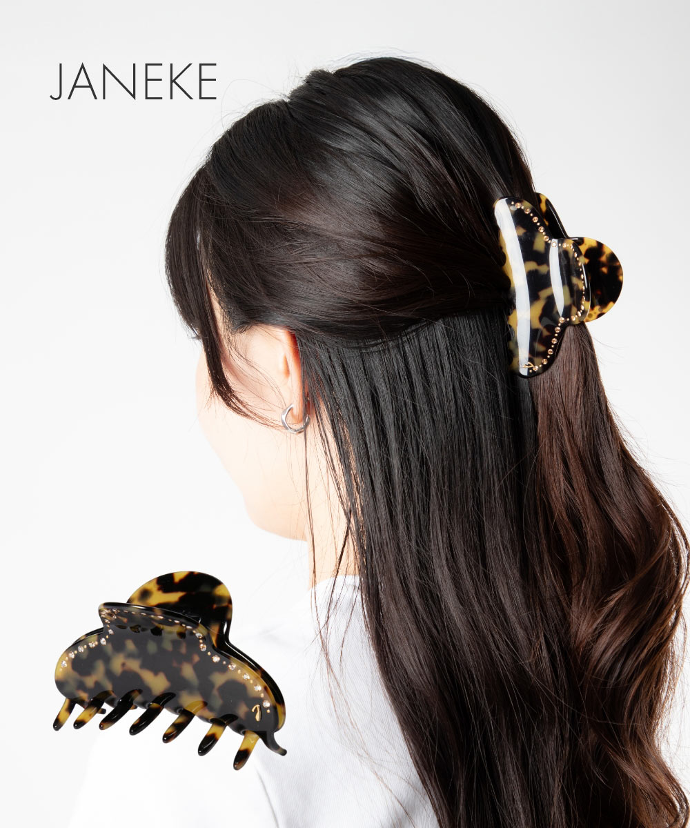 ヘアアクセサリー JUN(^-^)v 楽天市場】ヤネケ JANEKE HAIR CLIP ヘアクリップ TB62335TS