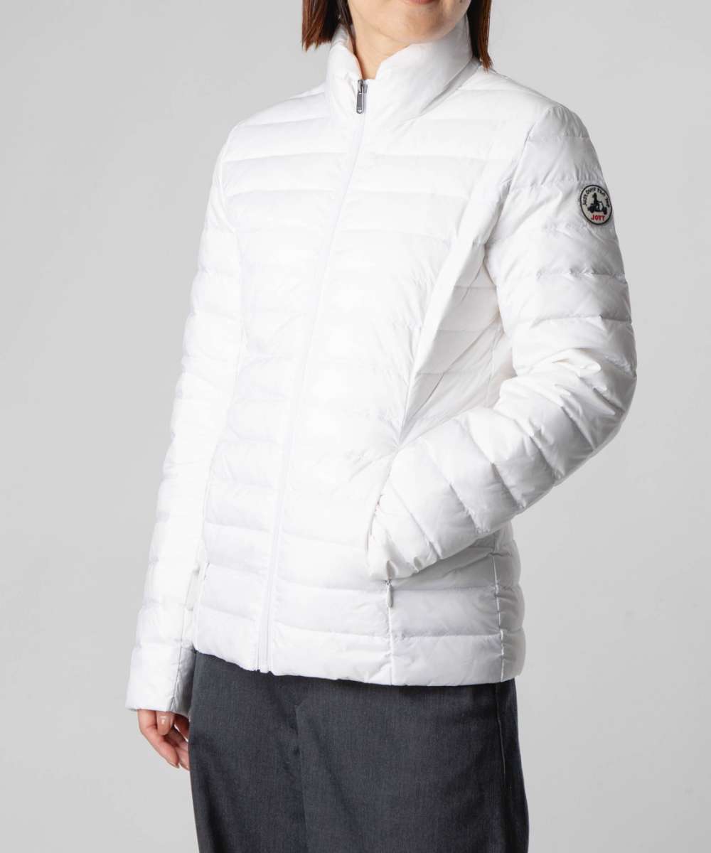 JOTT ホワイト ライトダウンジャケット 楽天市場】JOTT ジョット ライトダウンジャケット DOUDA FW22WDOW16