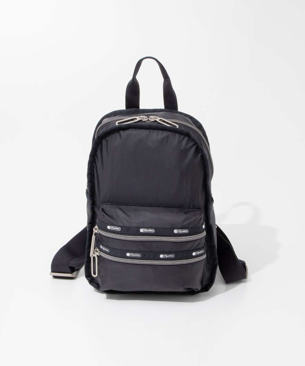 レスポートサック LESPORTSAC 2346 バックパック SMALL FUNCTIONAL BACKPACK レディース バッグ リュックサック お出かけ 通勤 通学 ビジネス 旅行 ナイロン カジュアル トラベル オフィス アウトドア ギフト プレゼント かばん ブラック｜UBLANC