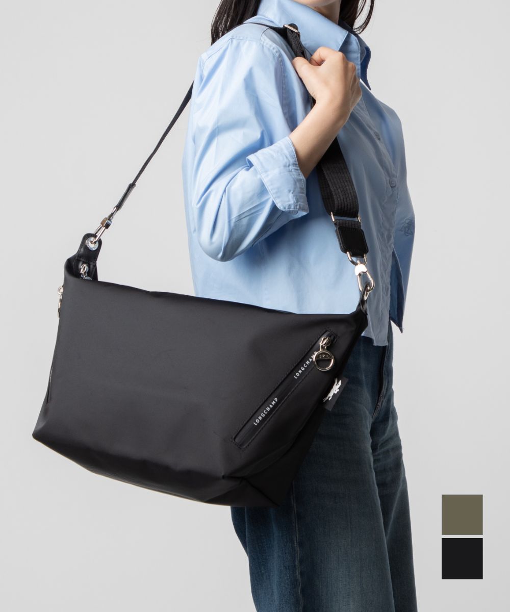 ロンシャン LONGCHAMP Le Pliage Energy ル プリアージュ エナジー Crossbody bag クロスボディバッグ 10343 HSR ショルダーバッグ レディース バッグ ブラック｜UBLANC