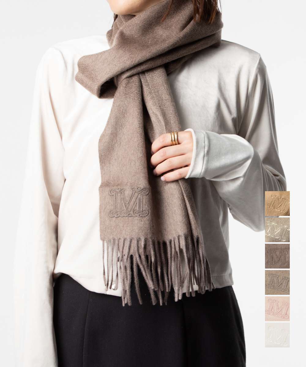 楽天市場】マックスマーラ マフラー ダリア ピュアカシミヤ レディース