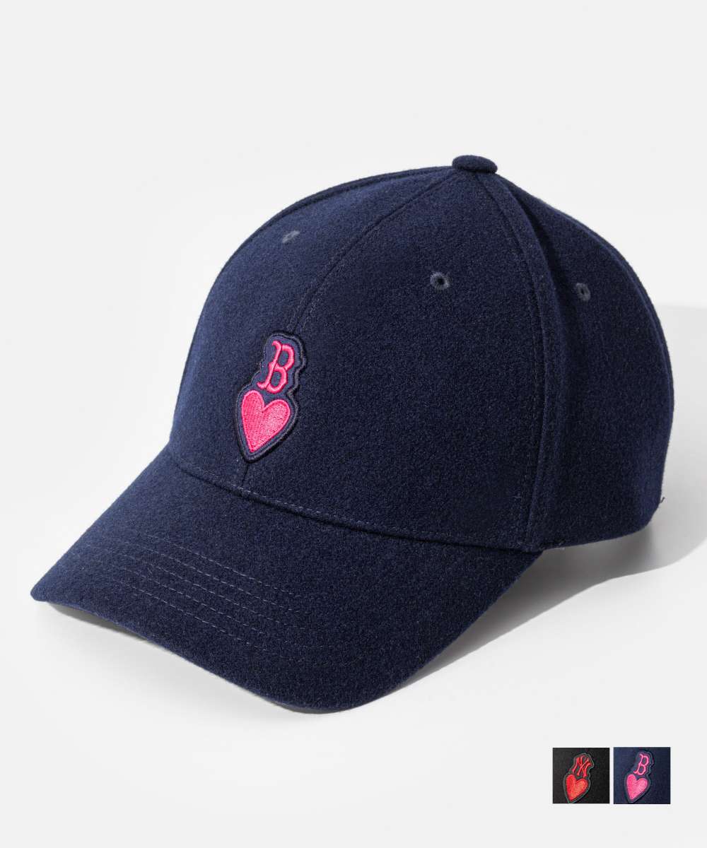 MLB Korea Varsity Wool Structure Ball Cap 3ACPV0236 キャップ 日本未発売】MLB KOREA Varsity Wool Structure Ball Cap エム