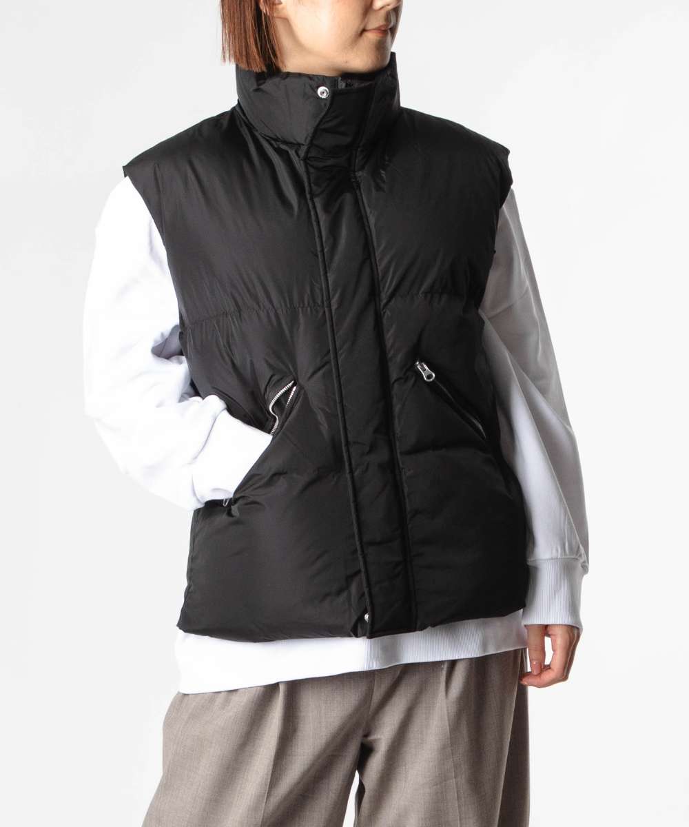 mm6ベスト MM6 Maison Margiela マルチポケット ジップベスト | ブラック