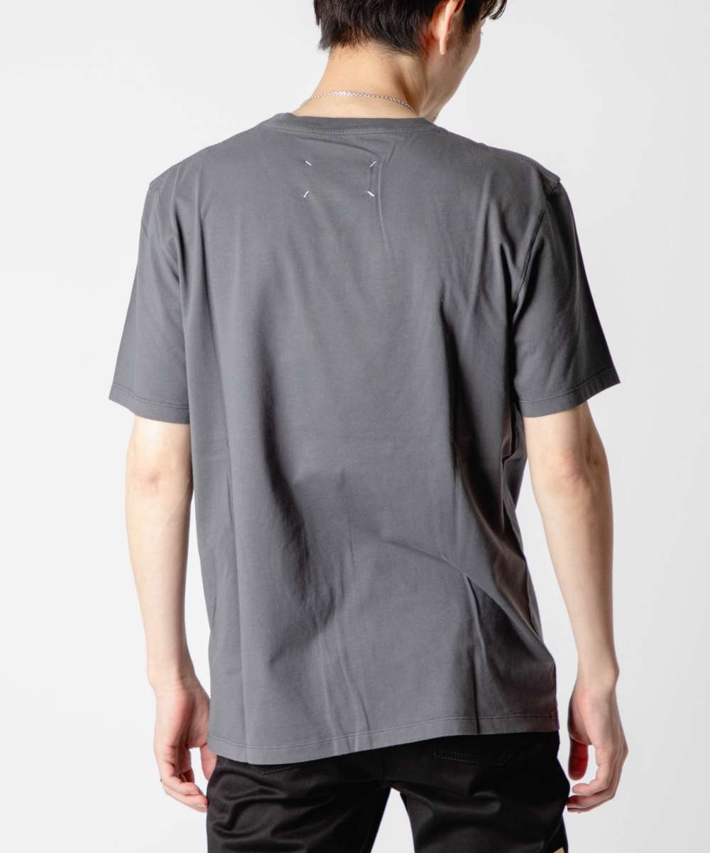 MM6アシンメトリースリーブBACK DRAPE TEEメゾンマルジェラトップス MM6アシンメトリースリーブBACK DRAPE TEEメゾンマルジェラ