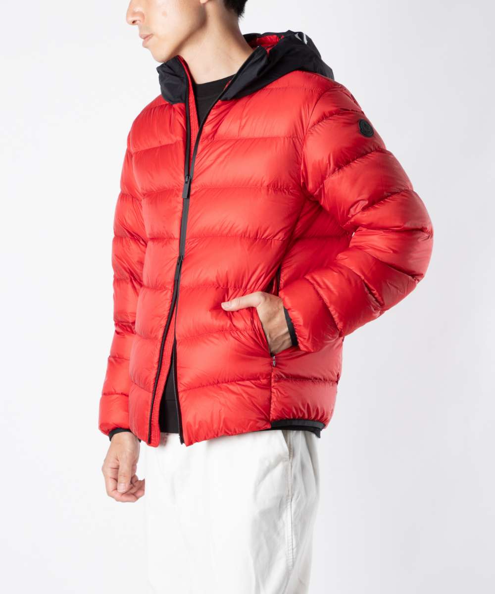 今週限定お値下げ！モンクレール3Tダウン　赤色 レッド New Moncler Mayaダウンジャケット : ダウンジャケット