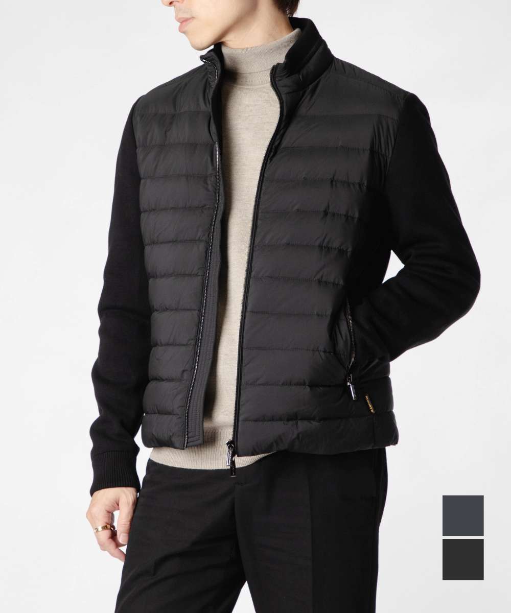 ムーレー MOORER BOMBER JACKET ボンバージャケット CATTANEO-S3C カッタネオ MOUBO100003 TEPA002 ダウンジャケット ブルゾン メンズ アウター