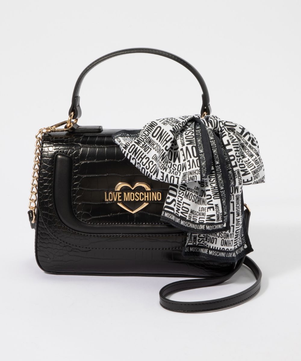 LOVE MOSCHINO パールハンドルショルダーバッグ 関税送料込 LOVE MOSCHINO パールハンドルショルダーバッグ 関税送料込