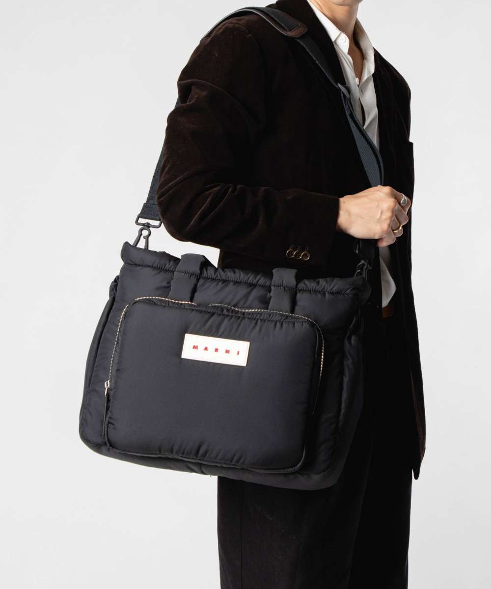 MARNI マルニ ミュゼオ トートバッグ 肩掛け A4可 レザー ブラック 楽天市場】MARNI マルニ トートバッグ MUSEO SOFT ミュゼオ ソフト