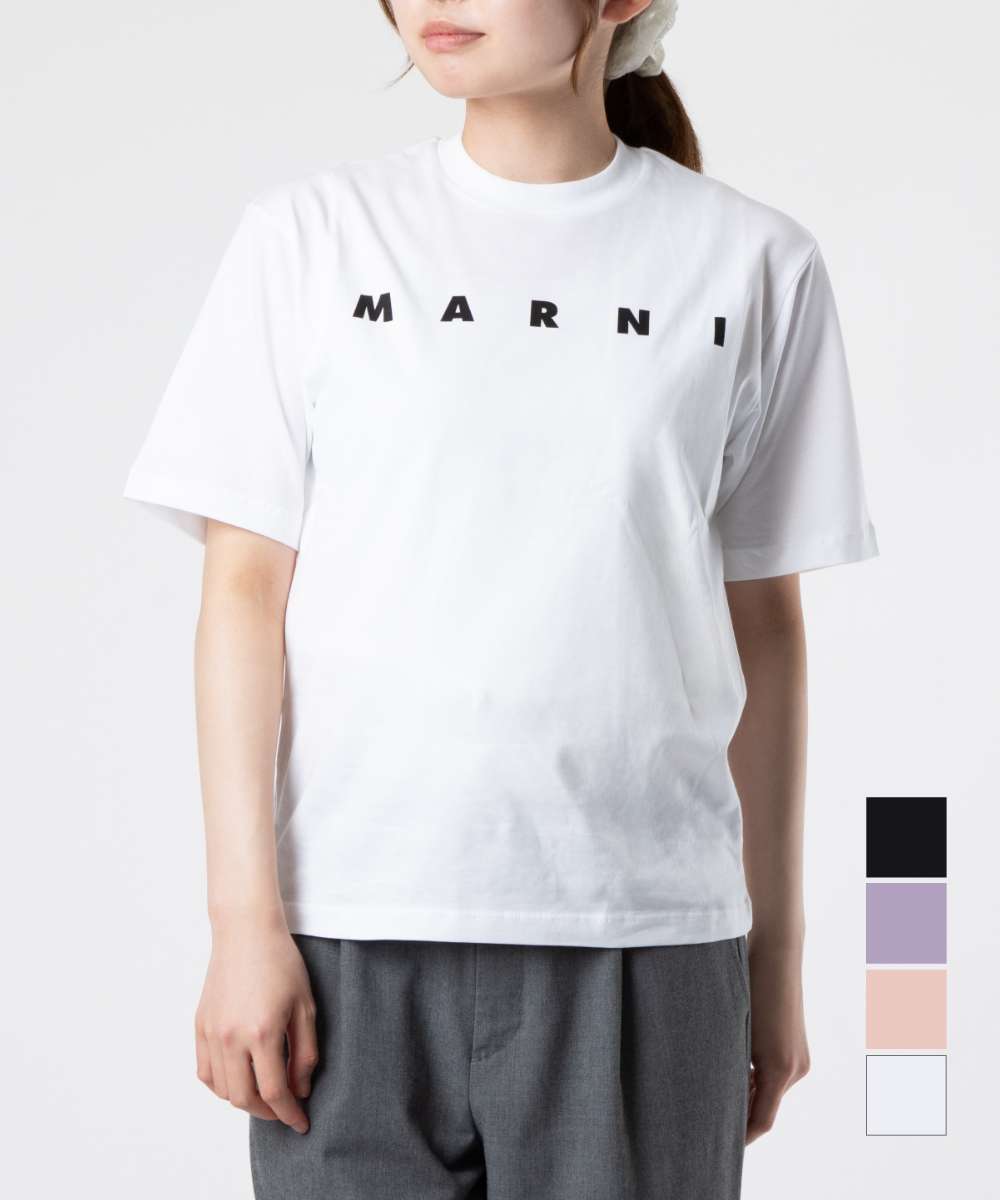 マルニ MARNI KIDS LOGO T-SHIRT ロゴタイプ ティーシャツ M01601 M00RF キッズ 半袖 トップス 成年者も聞き届ける