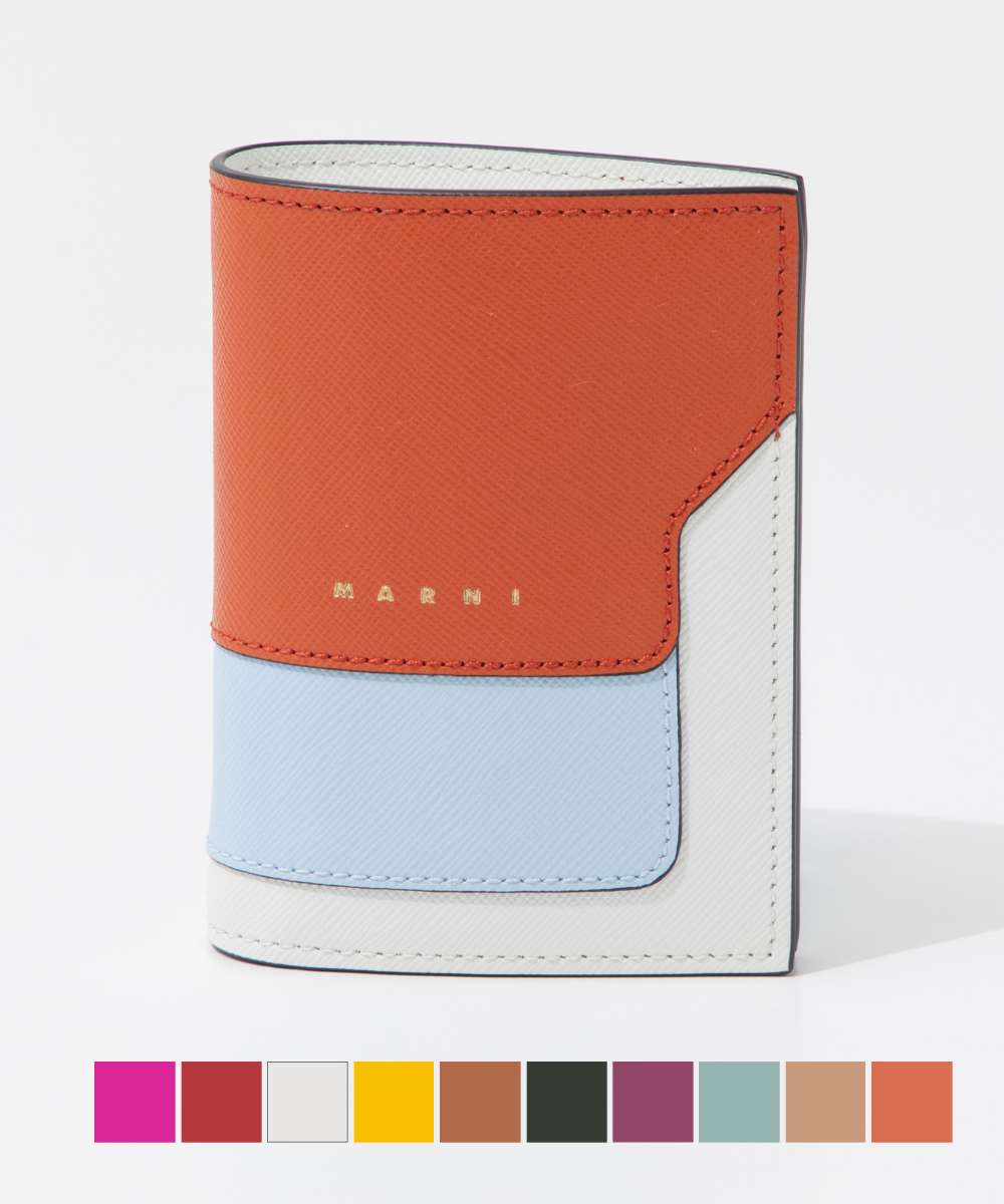 楽天市場】マルニ MARNI PFMO0108Q0 P5298 二つ折り財布
