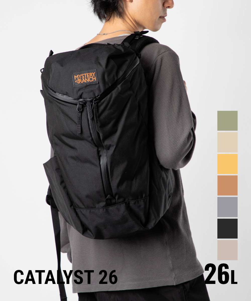 不可思議昼御飯 MYSTERY RANCH Everyday Carry エブリデイ 持ちはこび Catalyst 26 カタリスト 26 112901 うしろ側風呂敷き包み 背嚢 メンズ 御徒面子