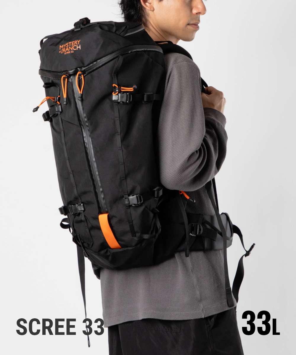 ミステリーランチ MYSTERY RANCH TRAIL トレイル Scree 33 Men's スクリー33 112978 バックパック ユニセックス バッグ｜UBLANC