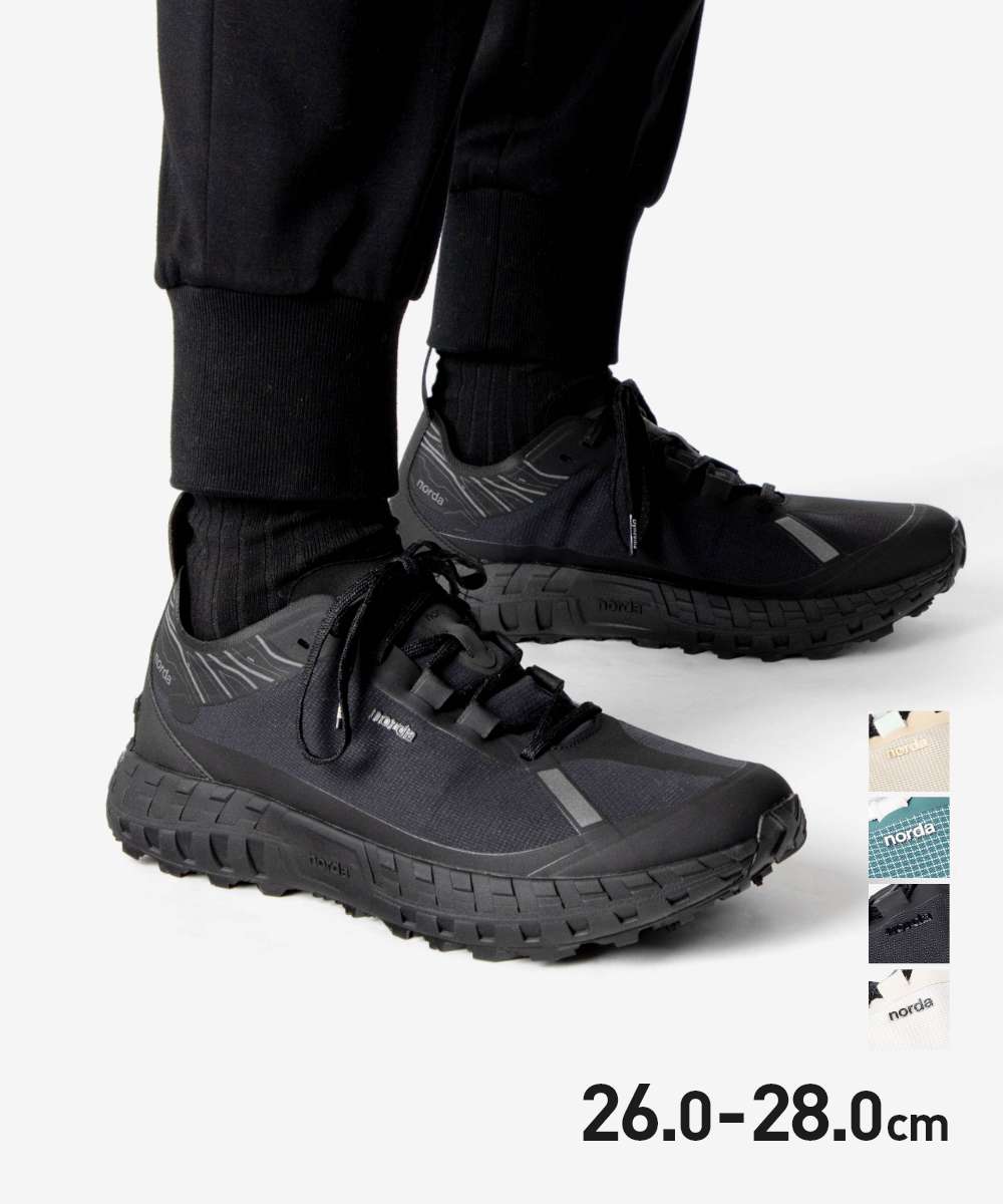 ノルダ norda Trail Running Shoes トレイル駈けっくら シューズ 001A スニーカー メンズ シューズ