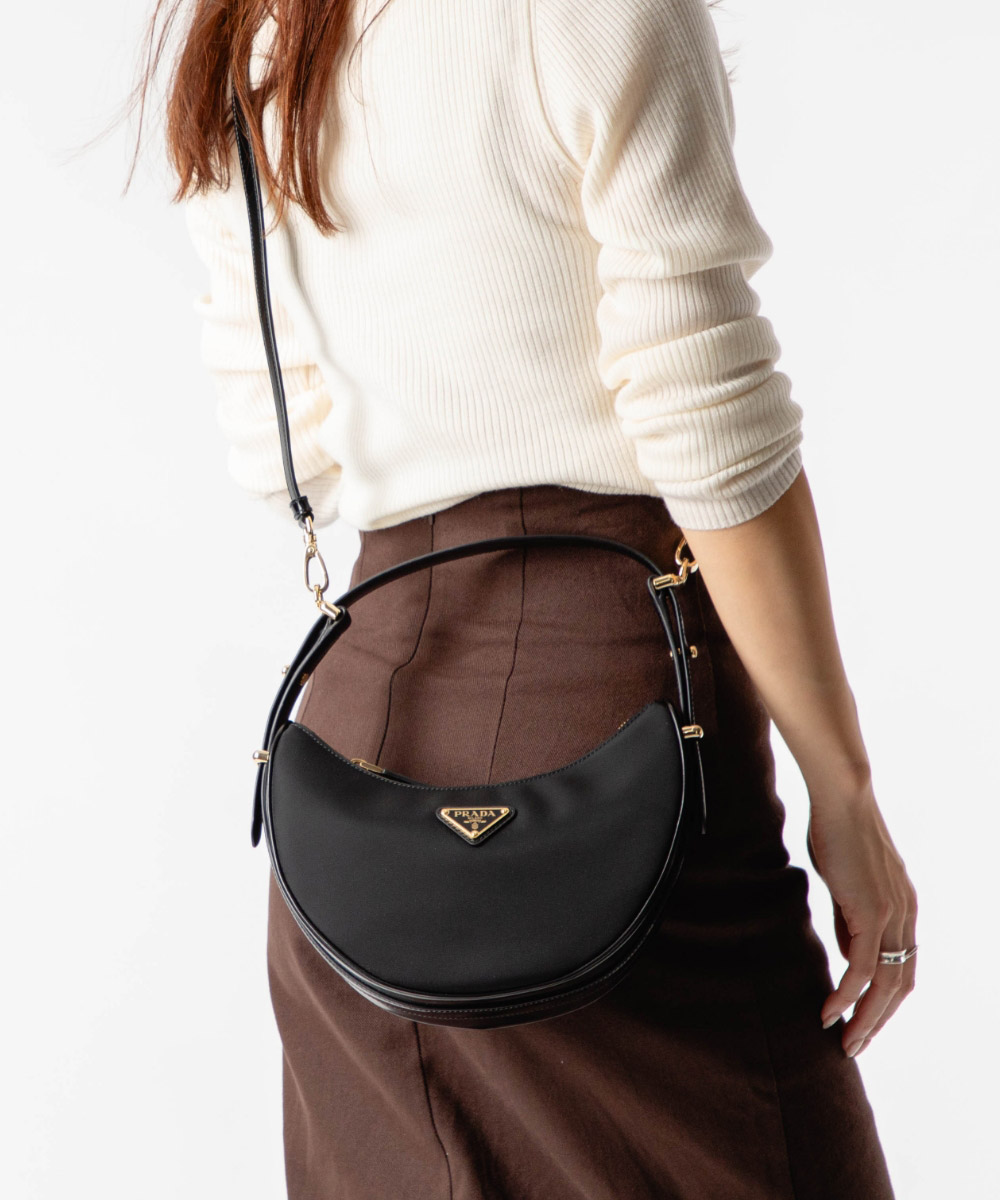 PRADA プラダ　ショルダーバッグ PRADA プラダ ショルダーバッグ レディース ブラック 1BD994 V