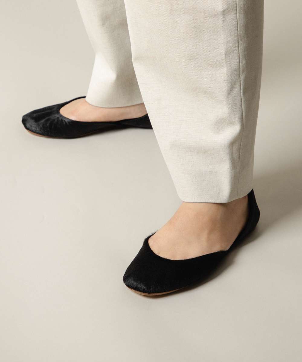 楽天市場】ザ ロウ THE ROW バレエシューズ フラットシューズ ブラック
