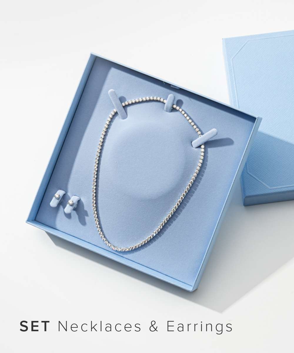 スワロフスキーMatrix Tennisネックレス 5689623 Matrix Tennis necklace, Crystal pearl, Round cut, White